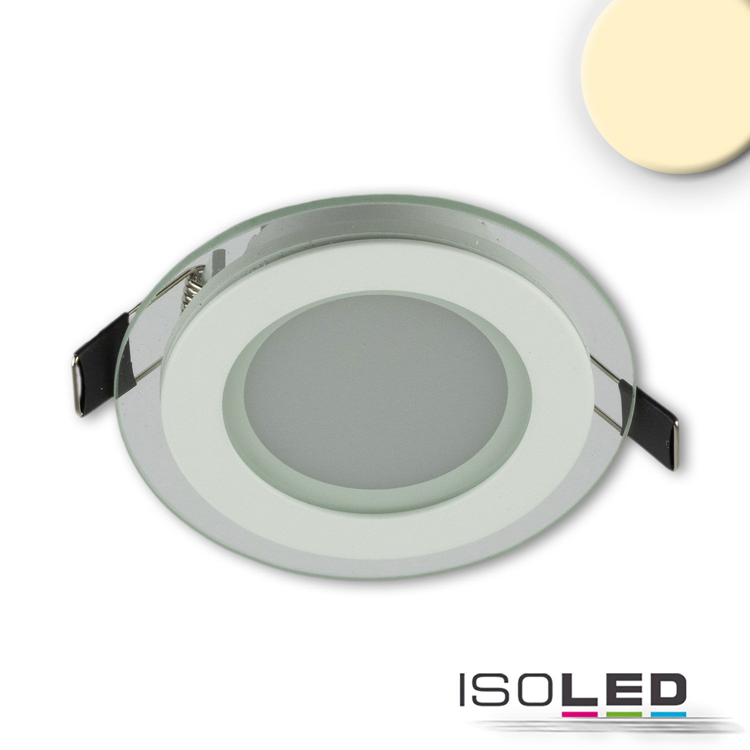 ISOLED® LED Möbel-Einbaustrahler COB 3W warmweiss